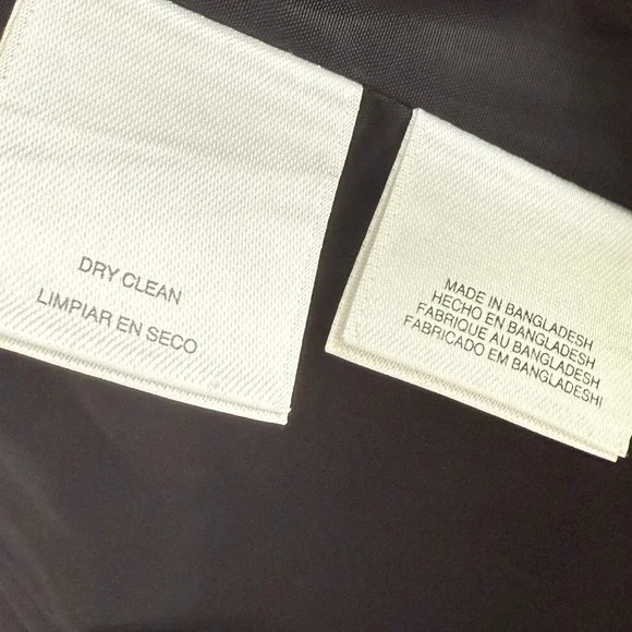 Nine West Womens Blazer Size 12 Black Fitted Career Jacket Business Chic Office - Picture 11 of 12